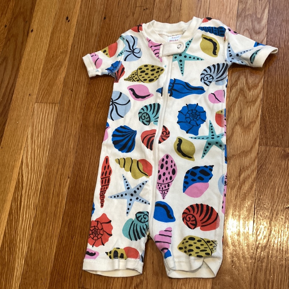 Hanna Andersson Seashell pajamas. GUC